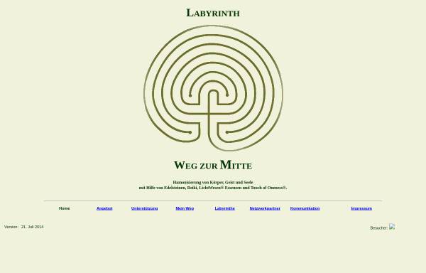 Vorschau von www.labyrinth.schutz-schicht.de, Labyrinth - Weg zur Mitte