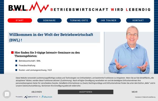 Vorschau von www.betriebswirtschaft-wird-lebendig.de, Wolfgang Lichte