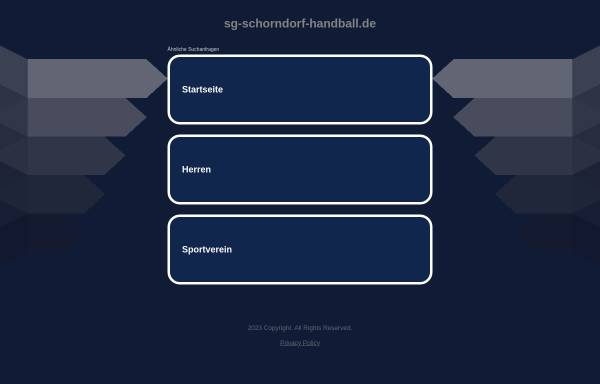 Vorschau von www.sg-schorndorf-handball.de, SG Schorndorf