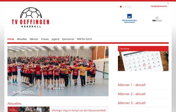 Vorschau von www.oeffingen-handball.de, TV Oeffingen Handball