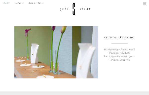 Vorschau von www.schmuckatelier-stuhr.de, Schmuckatelier Gabi Stuhr