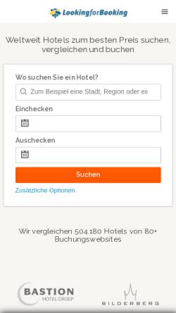 Vorschau der mobilen Webseite www.lookingforbooking.de, Looking for Booking