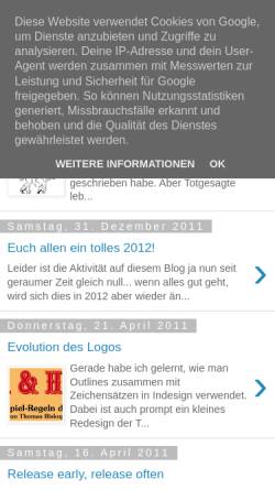 Vorschau der mobilen Webseite www.hexerundhelden.net, Hexer & Helden