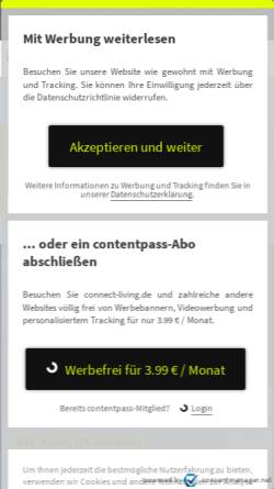 Vorschau der mobilen Webseite www.internet-magazin.de, Internet Magazin