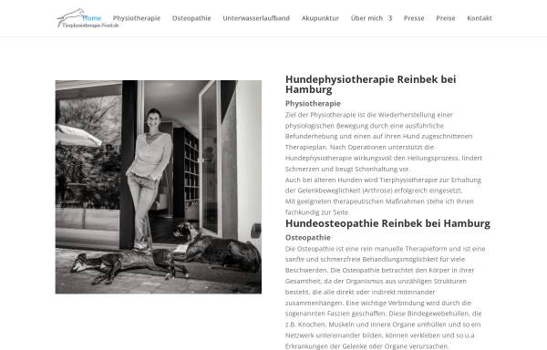 Vorschau von www.tierphysiotherapie-nord.de, Pia-Birgit Gerecke