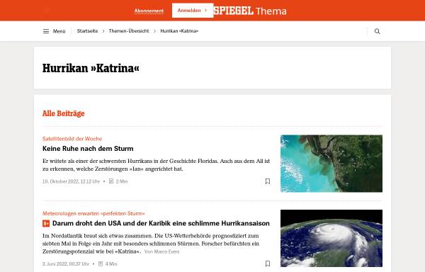 Vorschau von www.spiegel.de, Spiegel (Panorama): Hurrikan Katrina