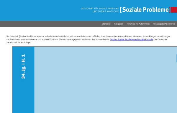 Vorschau von www.soziale-probleme.de, Soziale Probleme