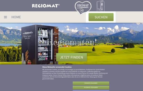 Vorschau von www.regiomat.com, Regiomat AG