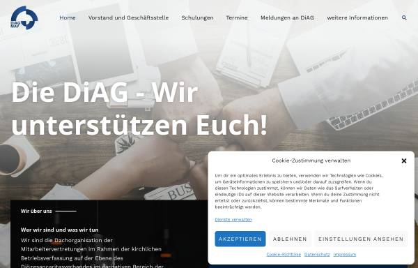 Vorschau von www.diag-mav.de, DiAG-MAV: Das kirchliche Arbeitsrecht