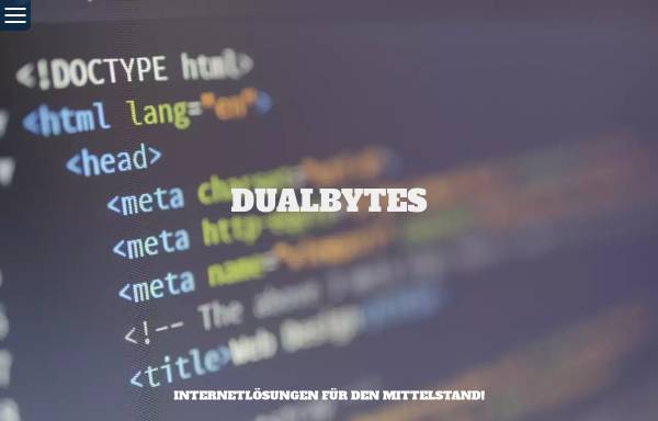 Vorschau von www.dualbytes.de, DualBytes, Jens Dartsch