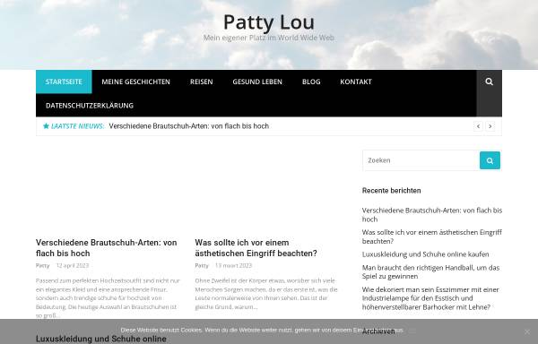 Vorschau von www.pattylou.de, PattyLou – Designs Petra Bissendorf