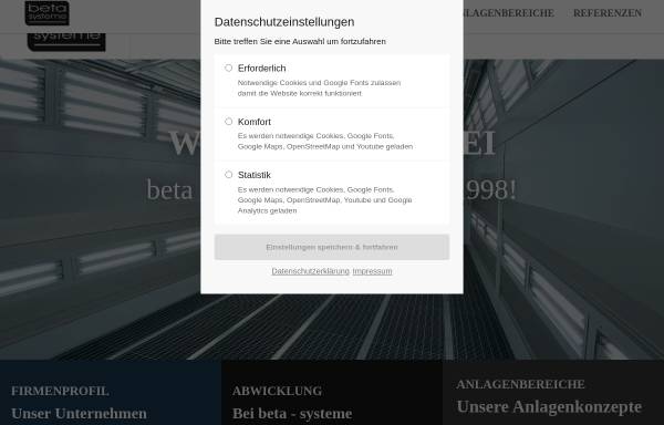 Vorschau von beta-systeme.com, beta - systeme GmbH