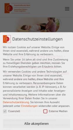 Vorschau der mobilen Webseite frauenheilkunde-nord.de, Bordesholm