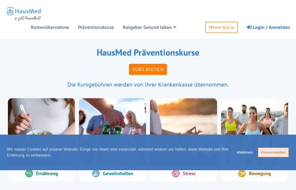 Vorschau von www.hausmed.de, HausMed eHealth Services GmbH