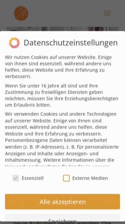 Vorschau der mobilen Webseite kinesiologie-hameln.de, Gabi Ewert