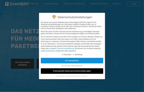 Vorschau von www.dimabay.de, Dimabay GmbH