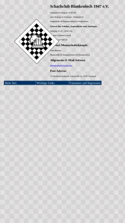 Vorschau der mobilen Webseite sk-blankenloch.badischer-schachverband.de, Schachklub Blankenloch 1947 e.V.