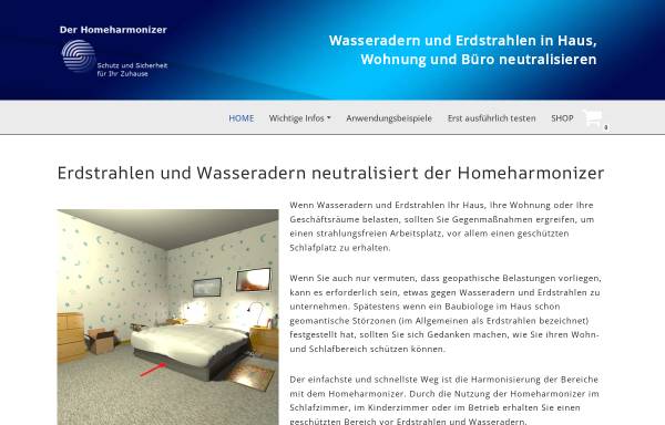 Schutz vor Wasseradern und Erdstrahlen