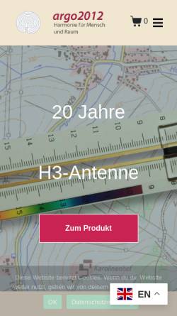 Vorschau der mobilen Webseite argo2012.de, argo2012 informiert zu ...