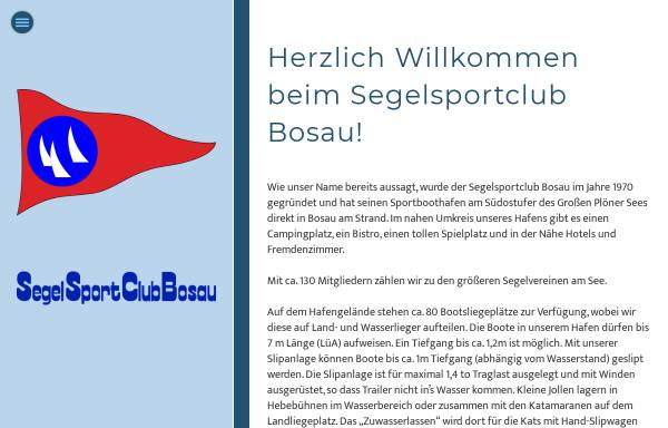 Vorschau von www.sscb.de, Segel Sport Club Bosau von 1970 e.V.