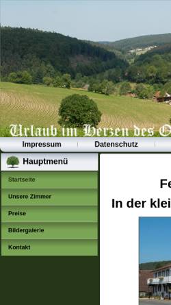 Vorschau der mobilen Webseite dorfschaenke-huettenthal.de, Dorfschänke Hüttenthal
