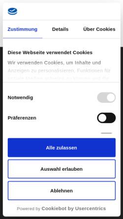Vorschau der mobilen Webseite www.alstertaler-hamburg.de, Alstertaler Fenster & Türentechnik GmbH