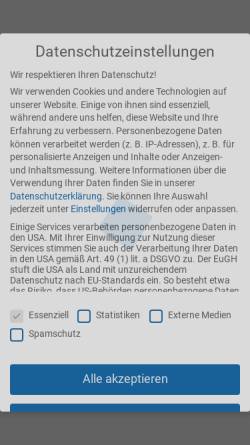 Vorschau der mobilen Webseite momac-group.de, Momac -Gesellschaft für Maschinenbau GmbH & Co. KG