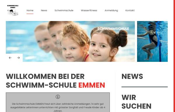 Vorschau von www.sv-emmen.ch, Schwimmverein Emmen