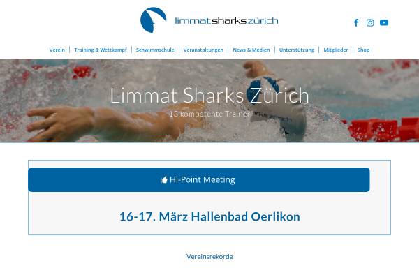 Vorschau von www.svl.ch, Schwimmverein Limmat (SVL)