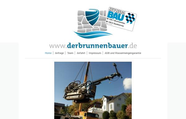 Vorschau von www.textor-brunnenbau.de, Bernd Textor GmbH