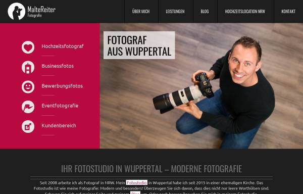 Vorschau von www.malte-reiter.de, Malte Reiter Fotografie