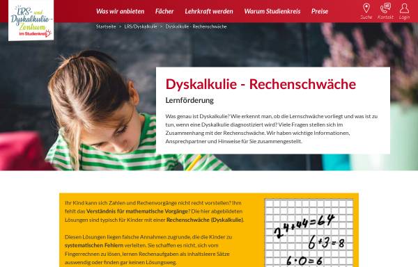Vorschau von www.rechen-schule.de, Rechen-Schule im Studienkreis