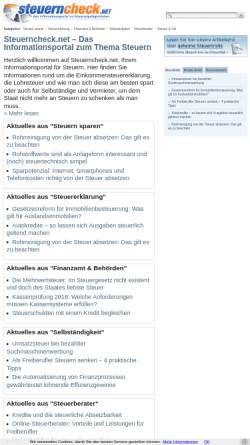 Vorschau der mobilen Webseite www.steuerncheck.net, Steuerncheck.net