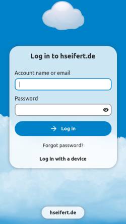 Vorschau der mobilen Webseite hseifert.de, Hendrik's Paralleluniversum