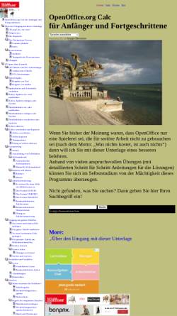 Vorschau der mobilen Webseite www.excelmexel.de, OpenOffice.org Calc für Anfänger und Fortgeschrittene