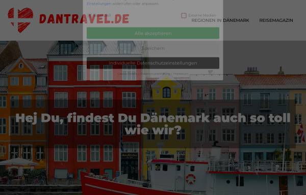 Vorschau von www.dantravel.de, Dan Travel