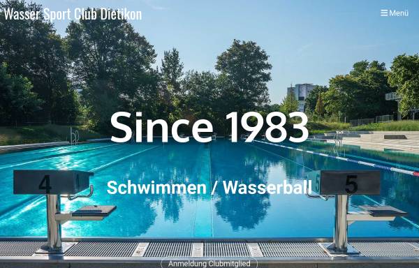 Vorschau von www.wscd.ch, Wasser Sport Club Dietikon (WSCD)