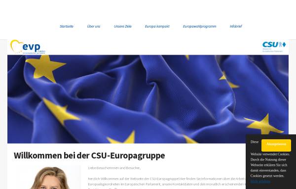 Vorschau von www.csu-europagruppe.de, CSU-Europagruppe