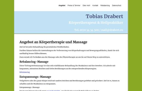 Vorschau von www.drabert.eu, Drabert, Tobias