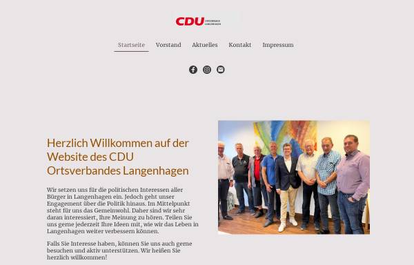 Vorschau von www.cdu-ov-langenhagen.de, CDU Ortsverband Langenhagen