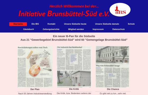 Vorschau von brunsbuettel-sued.de, Initiative Brunsbüttel-Süd
