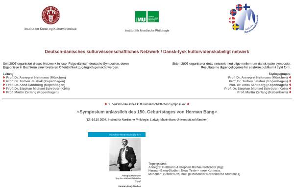 Deutsch-dänisches kulturwissenschaftliches Netzwerk