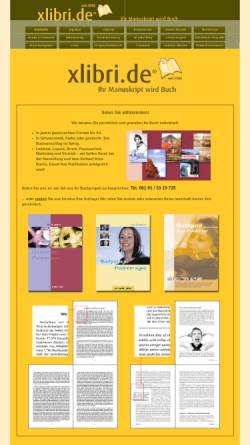 Vorschau der mobilen Webseite www.xlibri.de, Books-on-Demand und Autorenservice