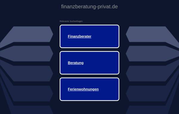 Vorschau von www.finanzberatung-privat.de, Wirtschaftsberatung Forchheim Frank Kohrt