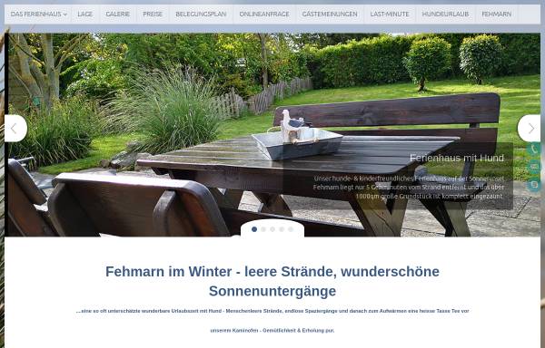 Vorschau von www.ferienhaus-auf-fehmarn.com, Ferienhaus Traxel