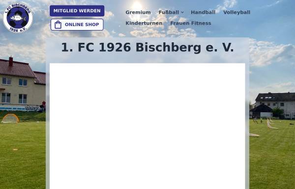 Vorschau von www.fcbischberg.de, 1. FC Bischberg