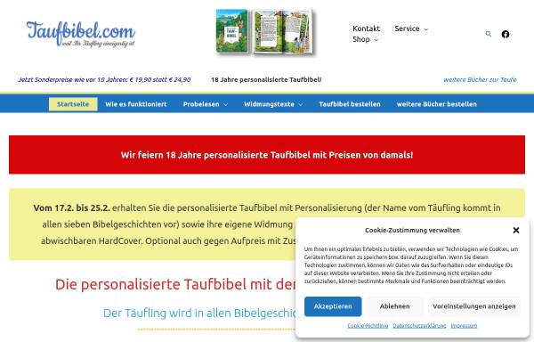 Vorschau von taufbibel.com, Microweb Internetdienste Günter Fellner