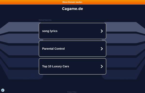Vorschau von community.cagame.de, CaGame