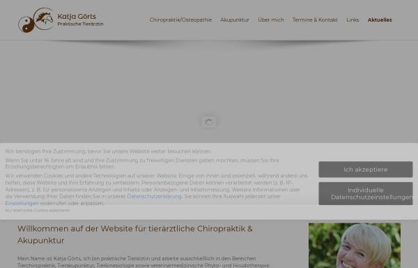 Vorschau von www.chivet.de, Chiropraktik für Tiere