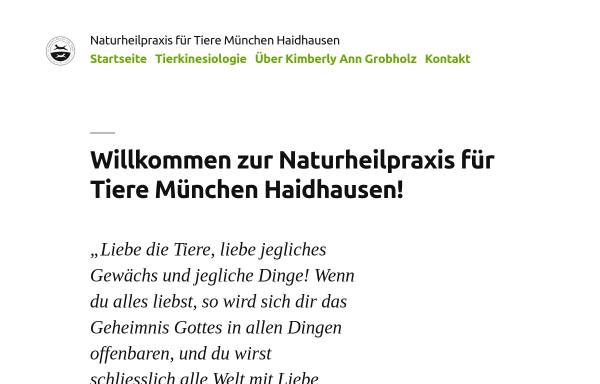 Vorschau von www.animal-heal.de, Naturheilpraxis für Tiere Haidhausen